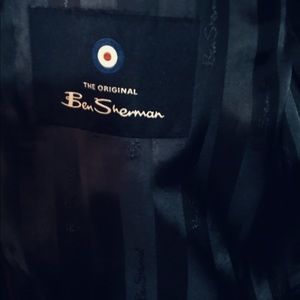 Vibrant blue Ben Sherman mod suit